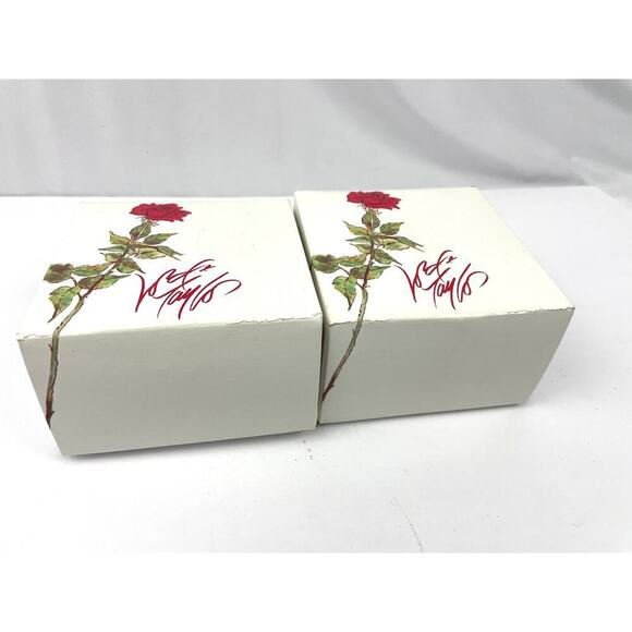 VTG Lot of 2 Gold Painted Elegant Candles Pear & Apple Gift Lord + Taylor - Picture 12 of 12